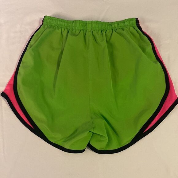 Nike Dri-Fit Tempo Pink and Green Shorts Size Adult XS NWOT - Picture 2 of 5